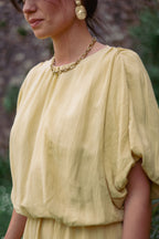 Robe crêpe double effet