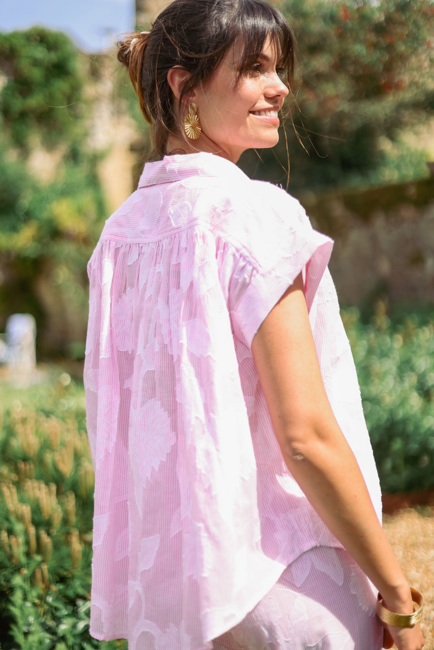 Chemisette jacquard