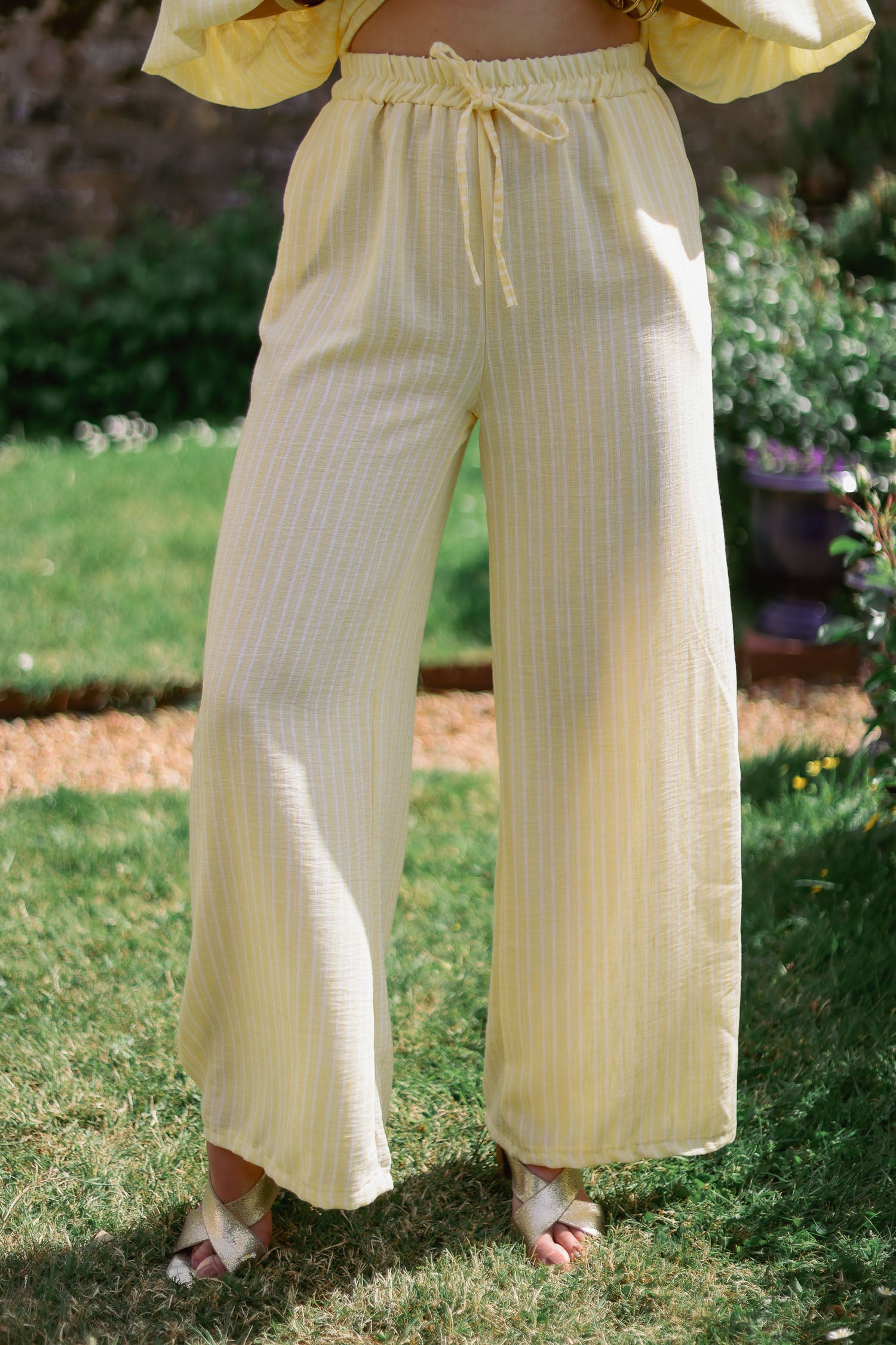 Pantalon rayé
