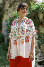 Chemise imprimé floral