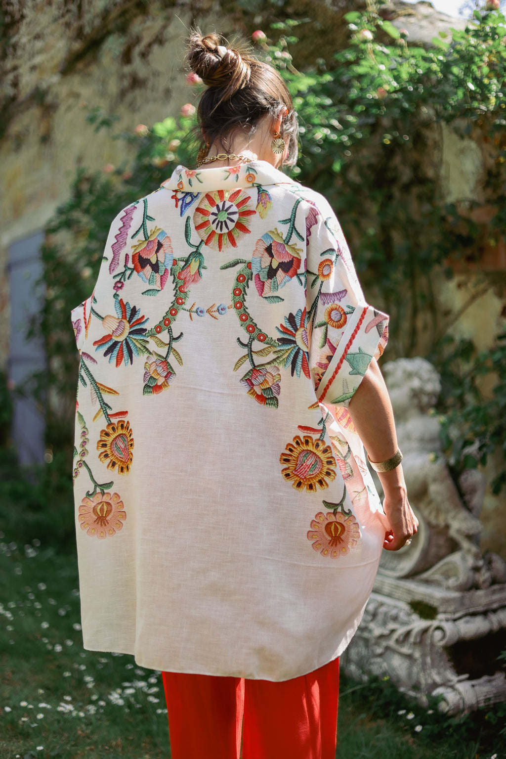 Chemise imprimé floral