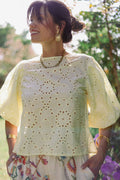 Blouse brodée