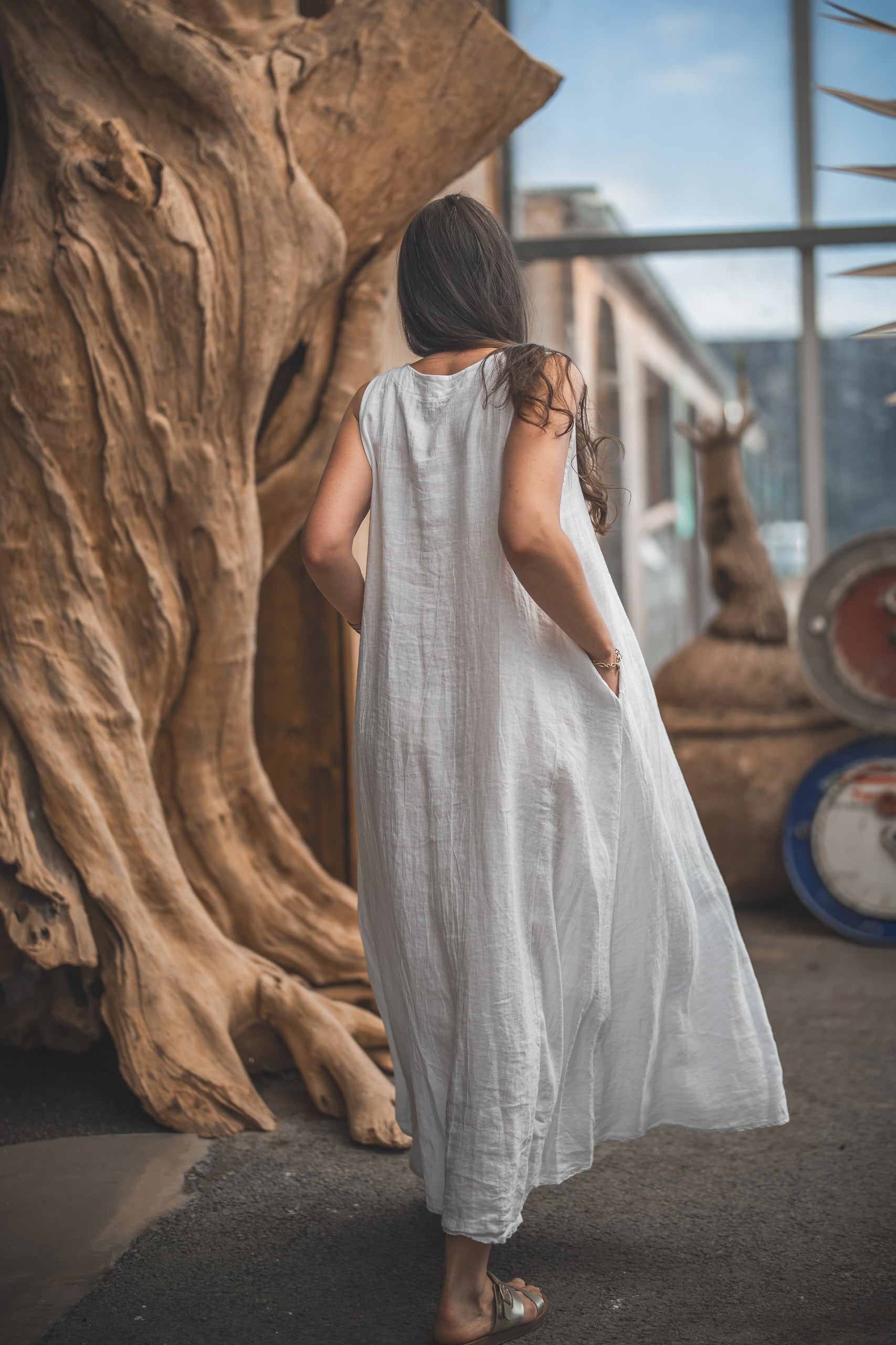 Robe en lin