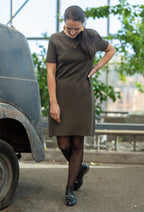 Robe en maille