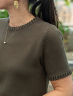 Robe en maille