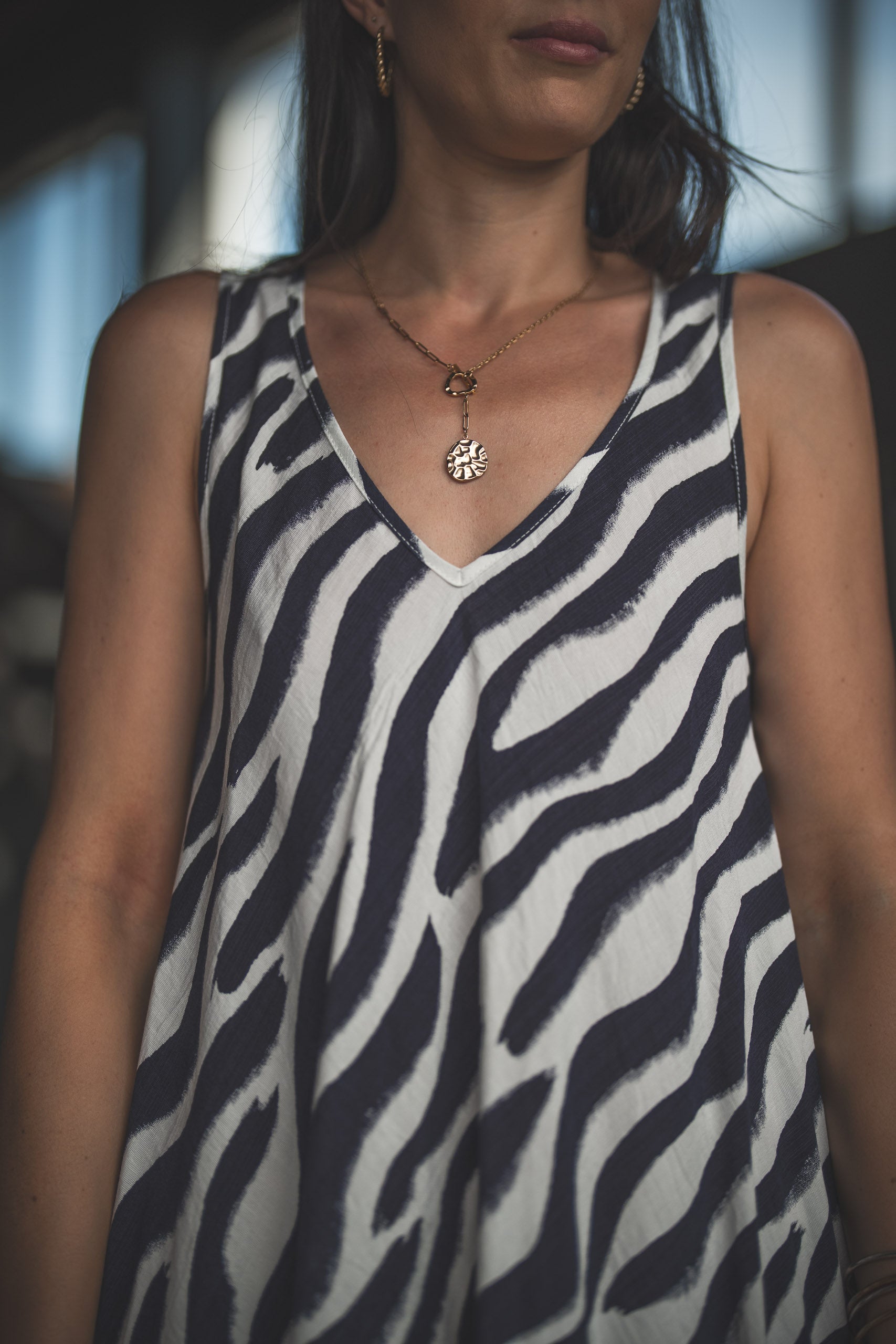 Robe zébrée