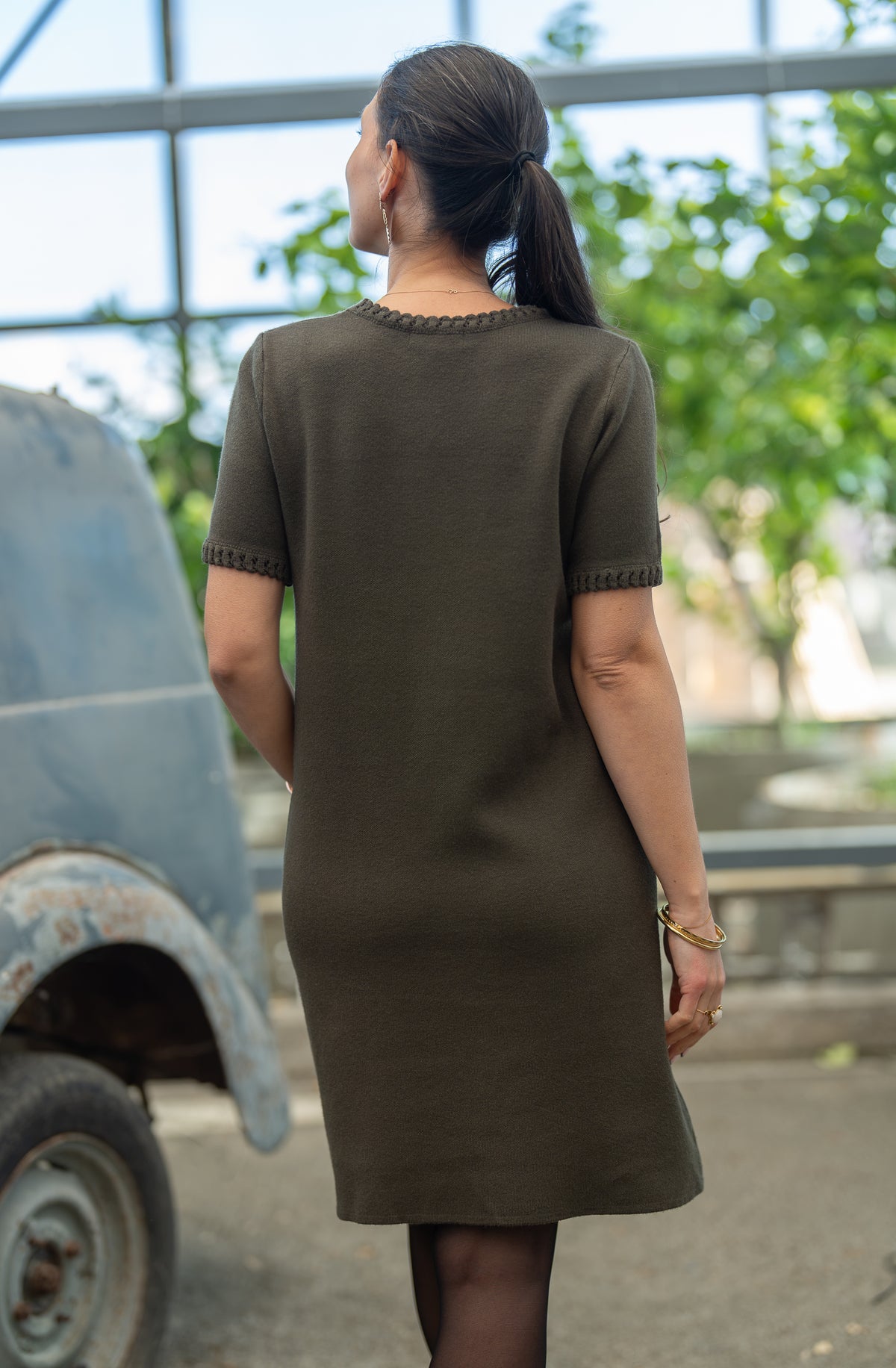 Robe en maille