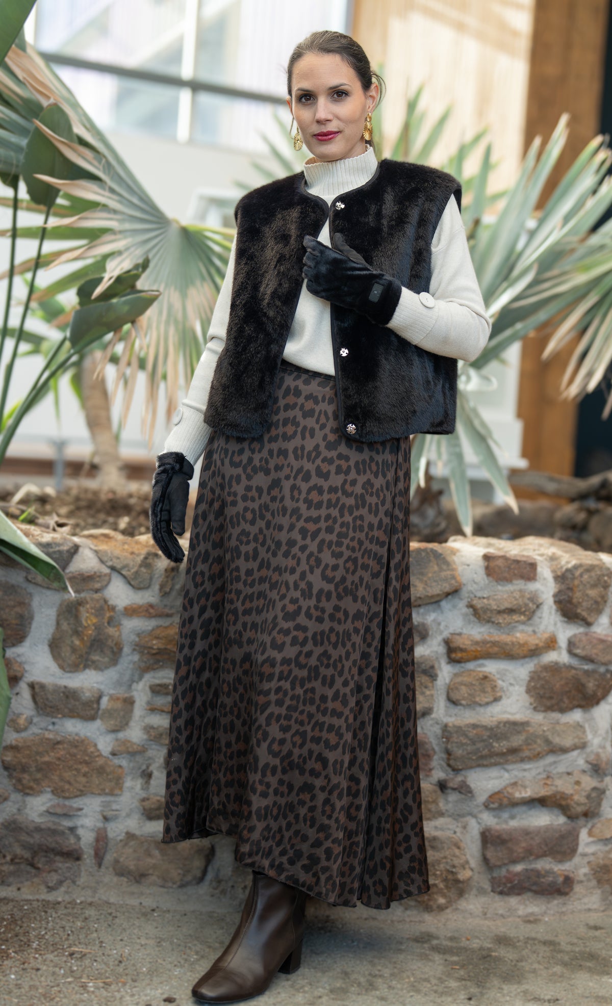 Veste fourrure sm