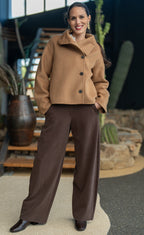 Veste col montant