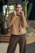 Veste col montant