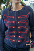 Veste zippée armée