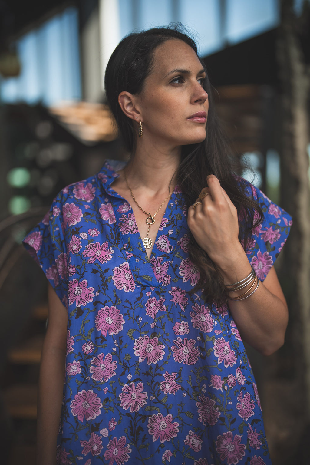 Robe grosses fleurs