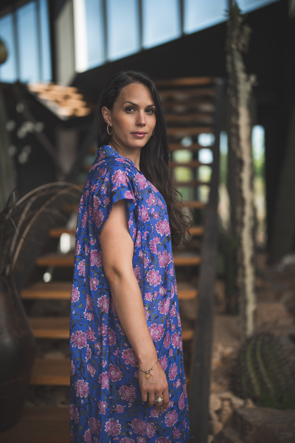 Robe grosses fleurs