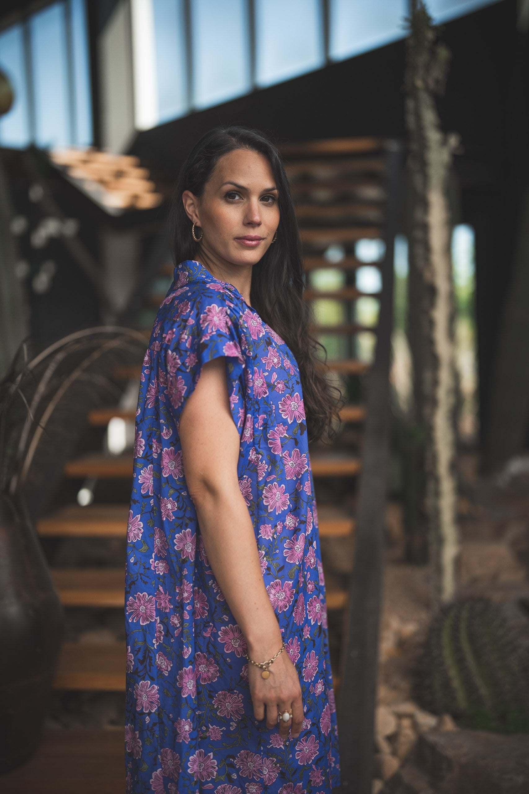 Robe grosses fleurs
