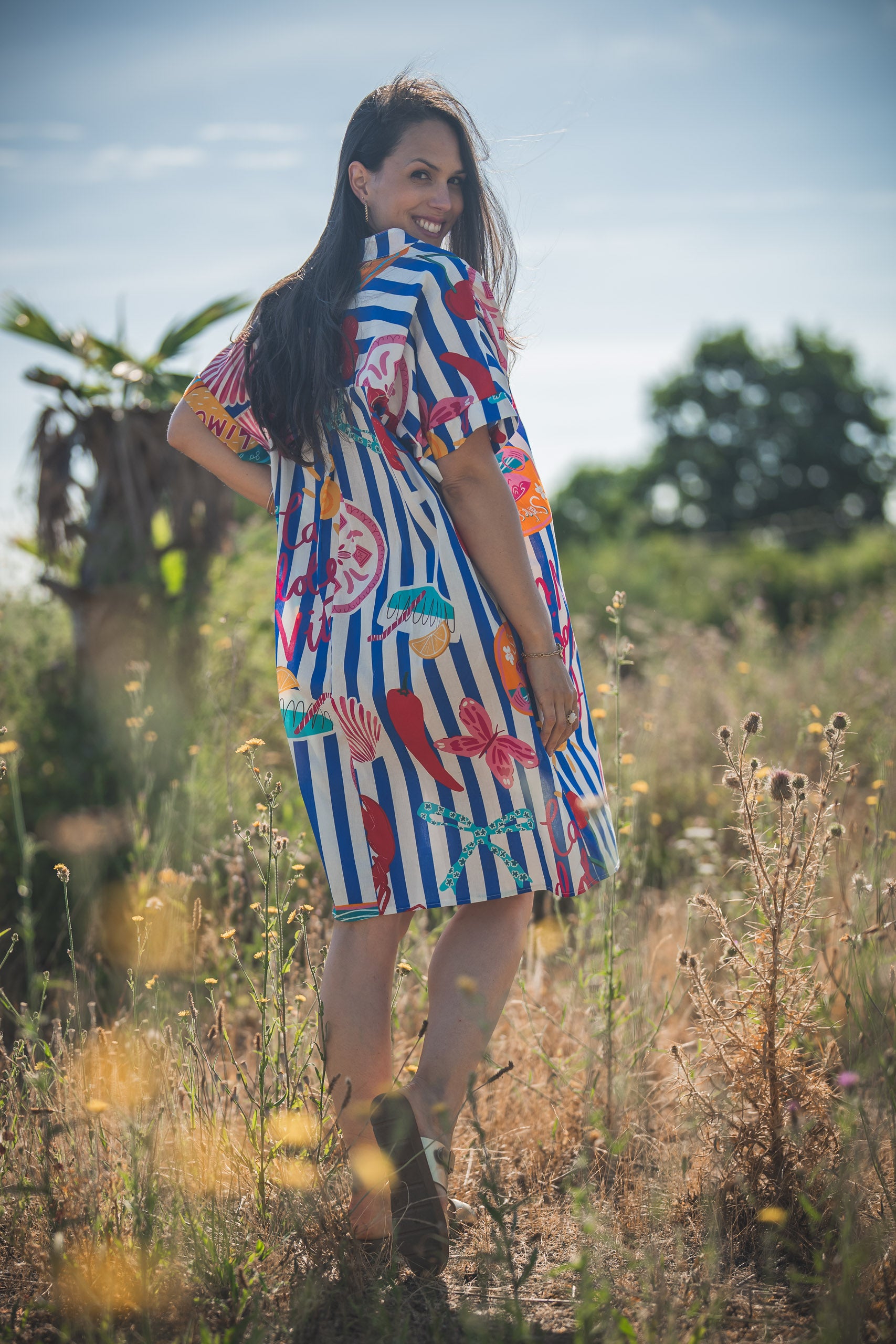 Robe en coton