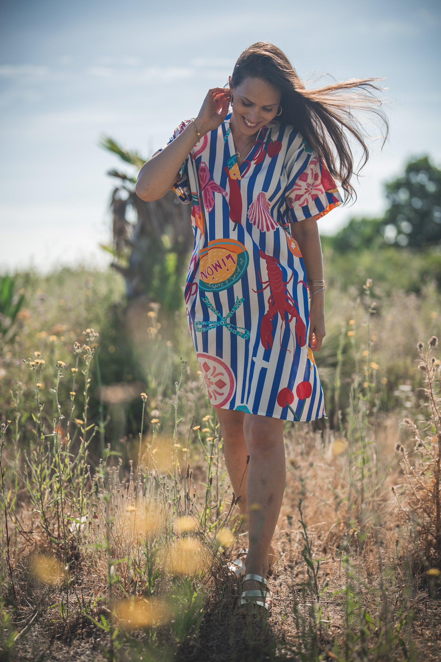 Robe en coton