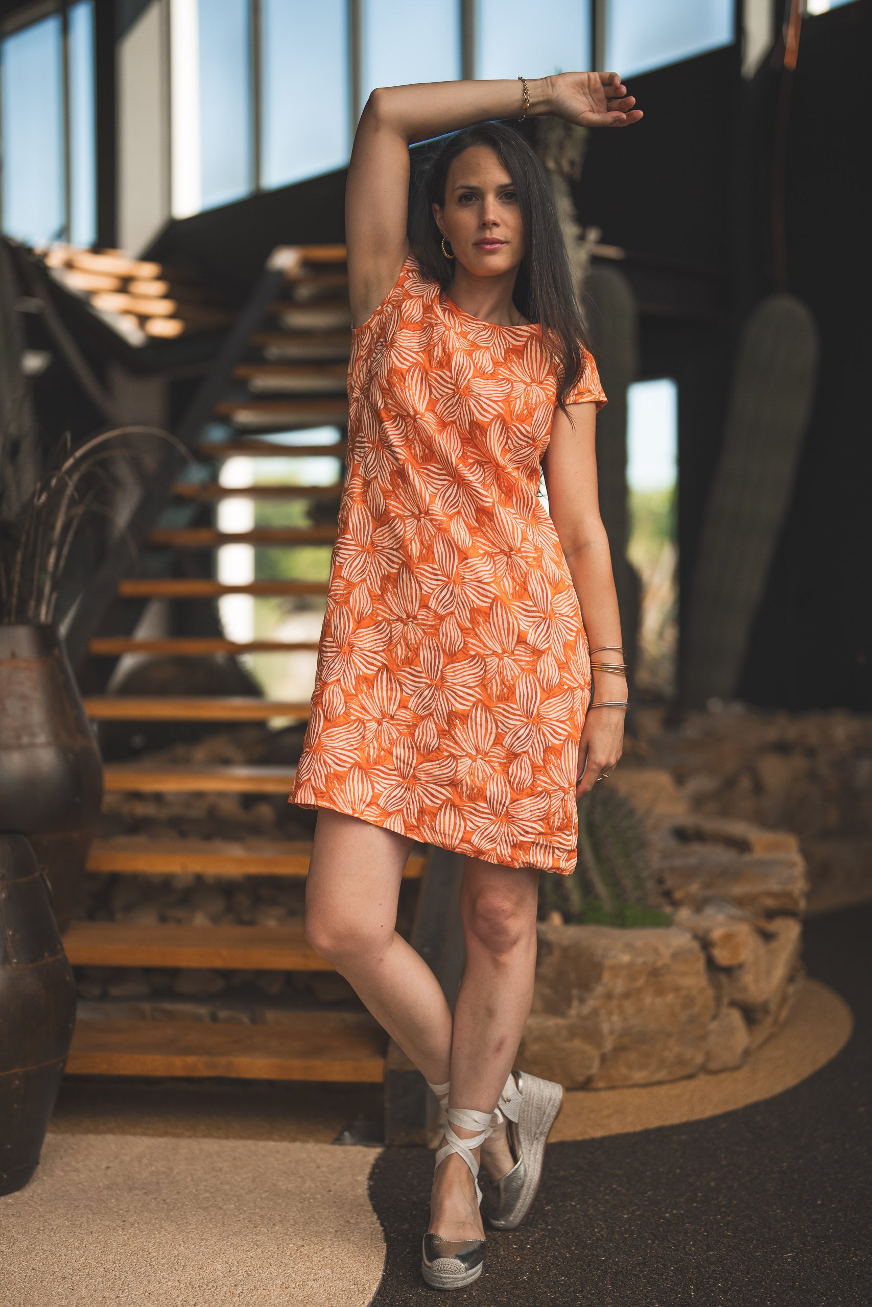 Robe fleurs