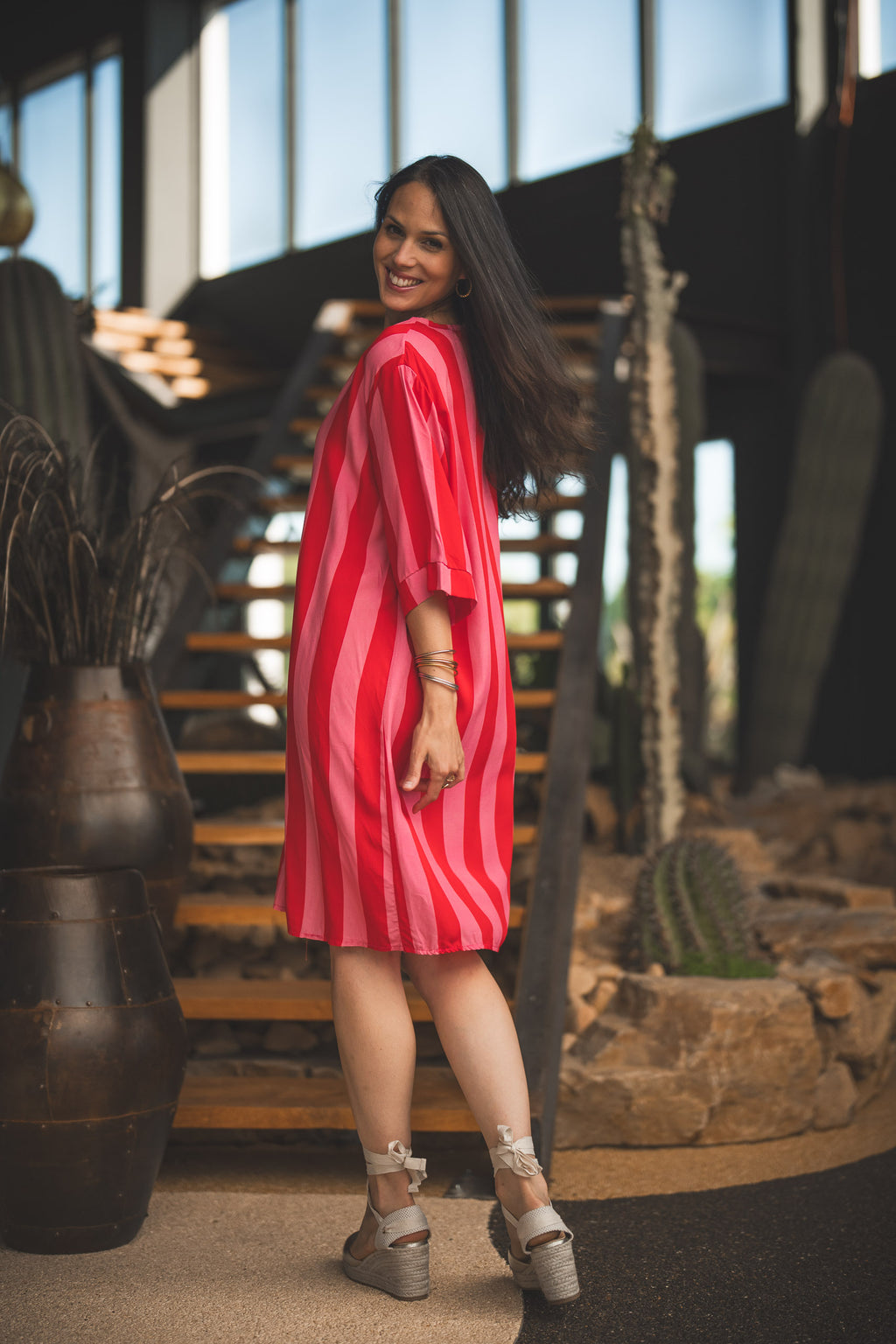 Robe rayee