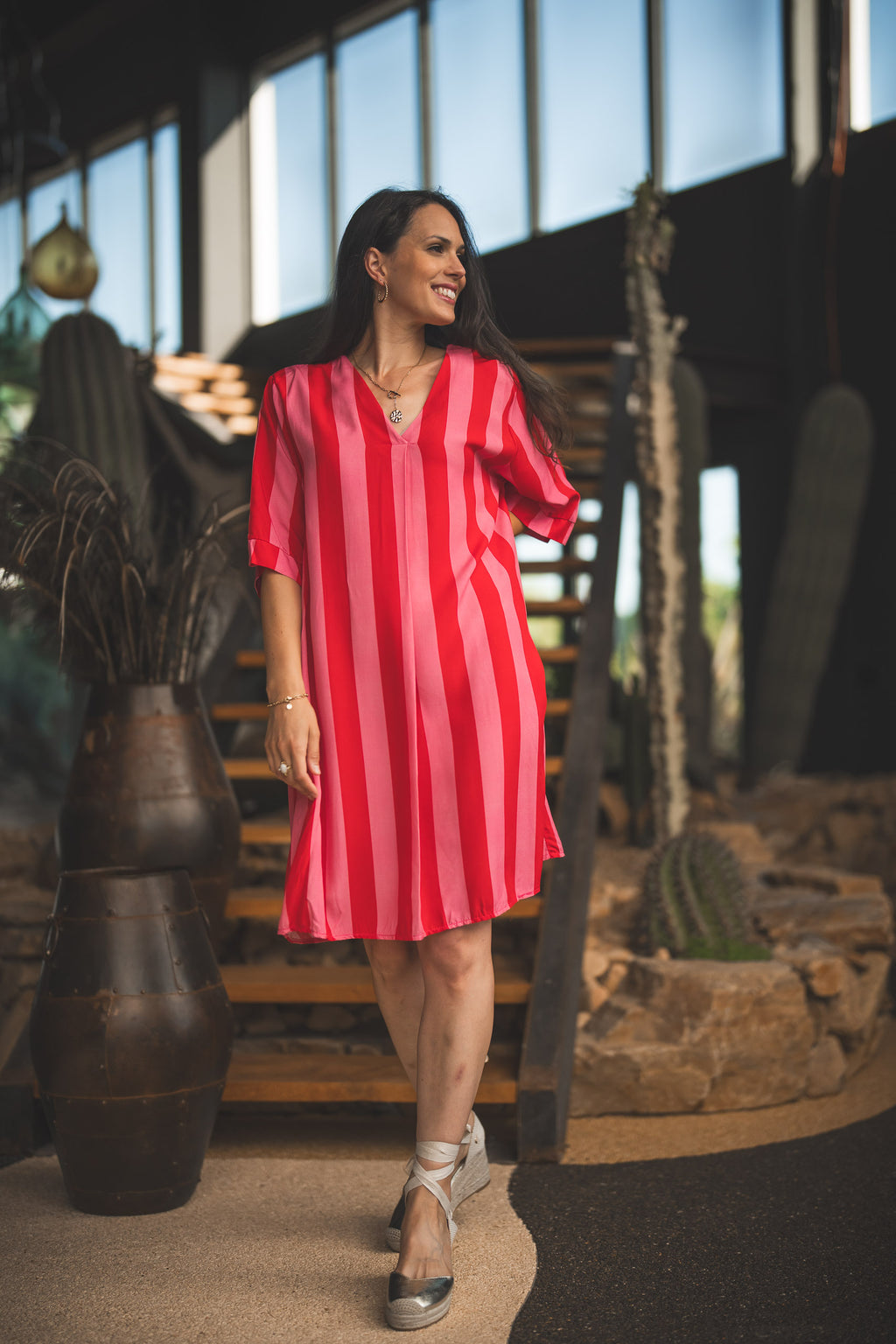 Robe rayee