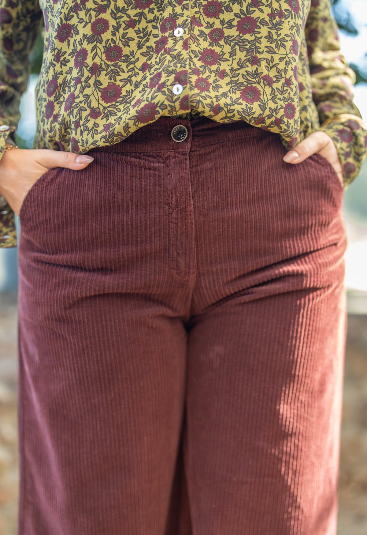 Pantalon velours