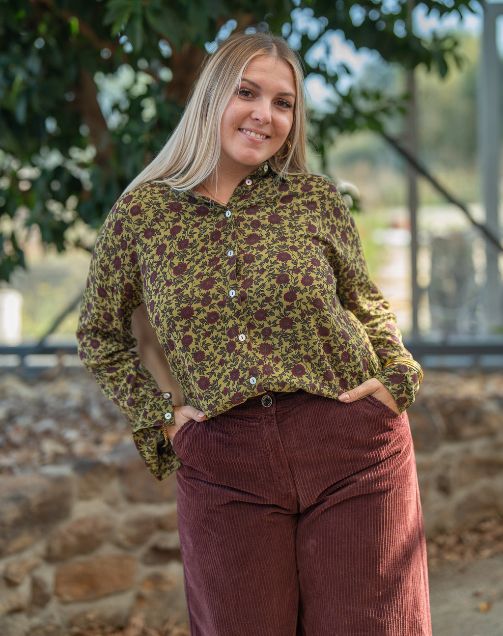 Chemise tapisserie