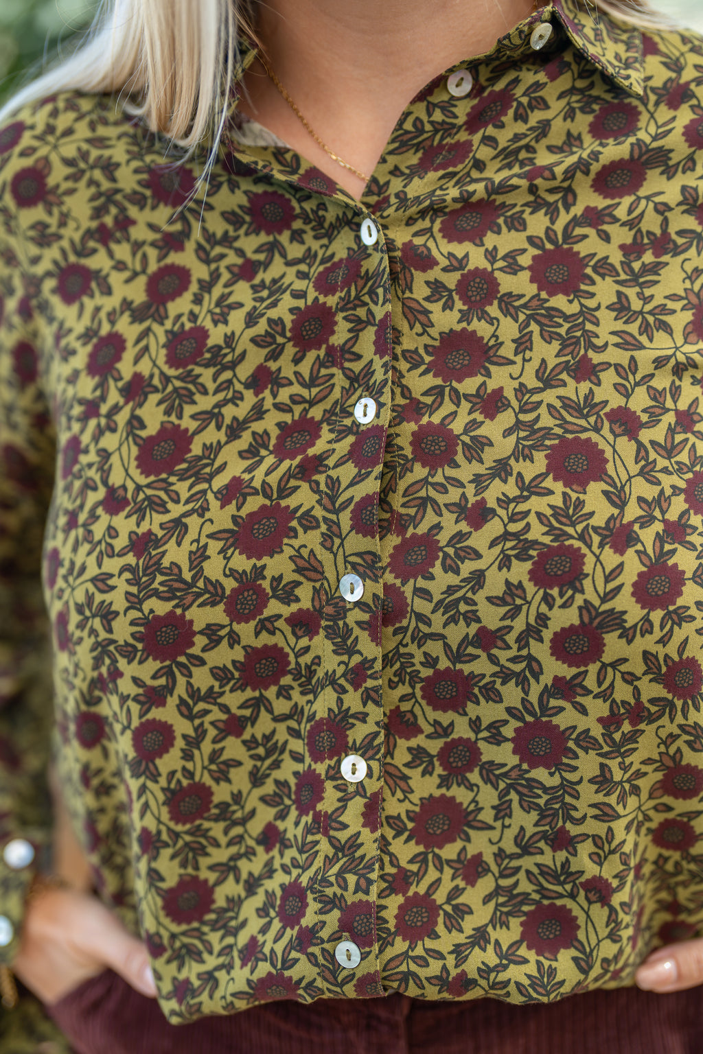 Chemise tapisserie