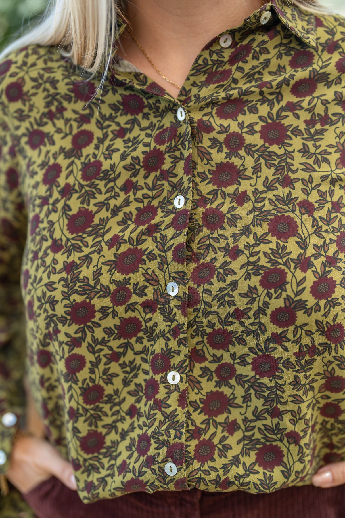 Chemise tapisserie