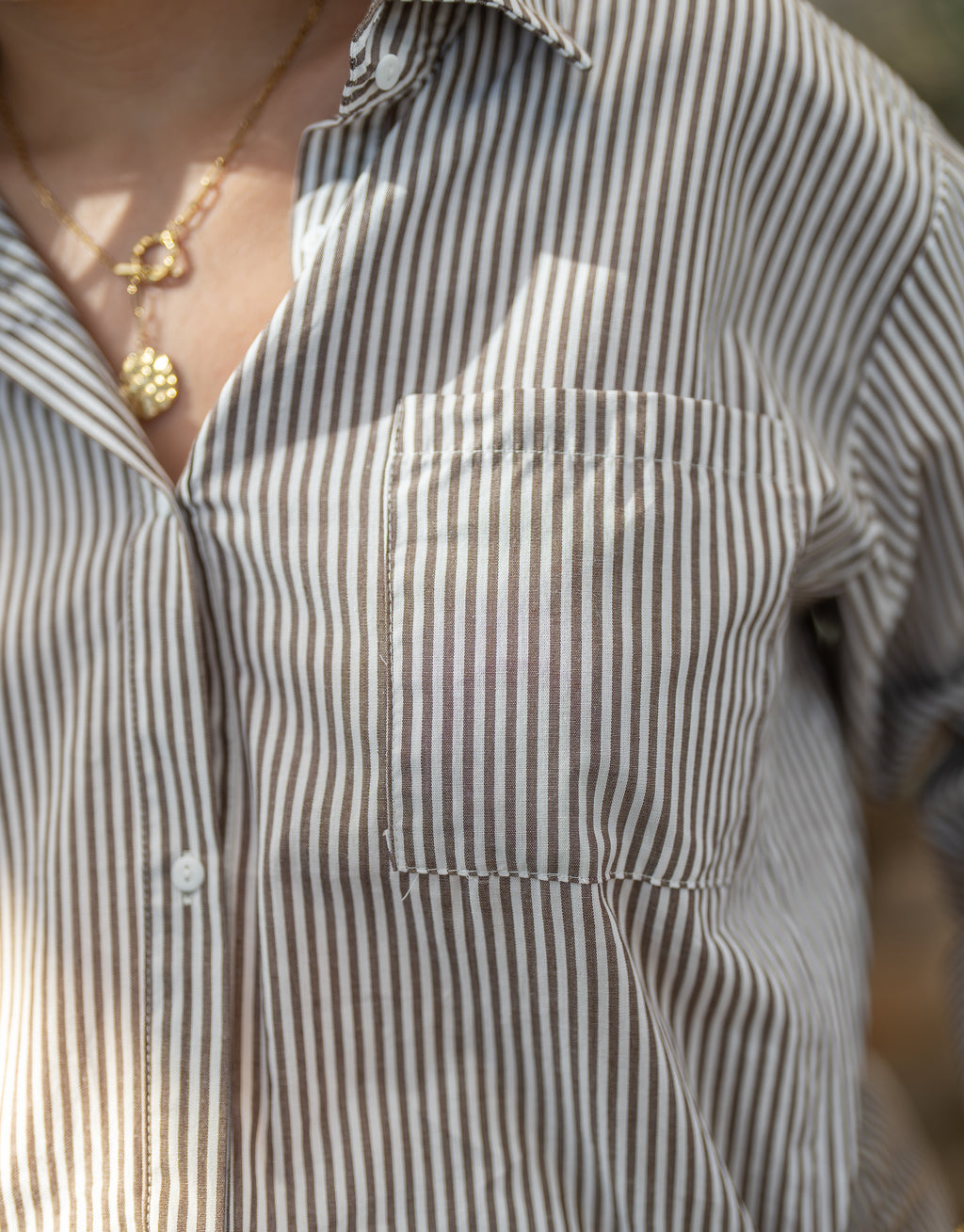 Chemise rayée