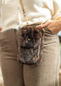 Petit sac bandoulière léopard