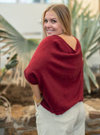 Gilet court oversize