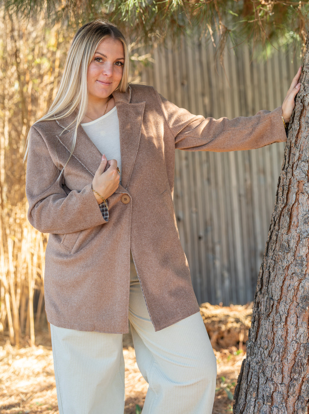 Manteau doublure carreaux