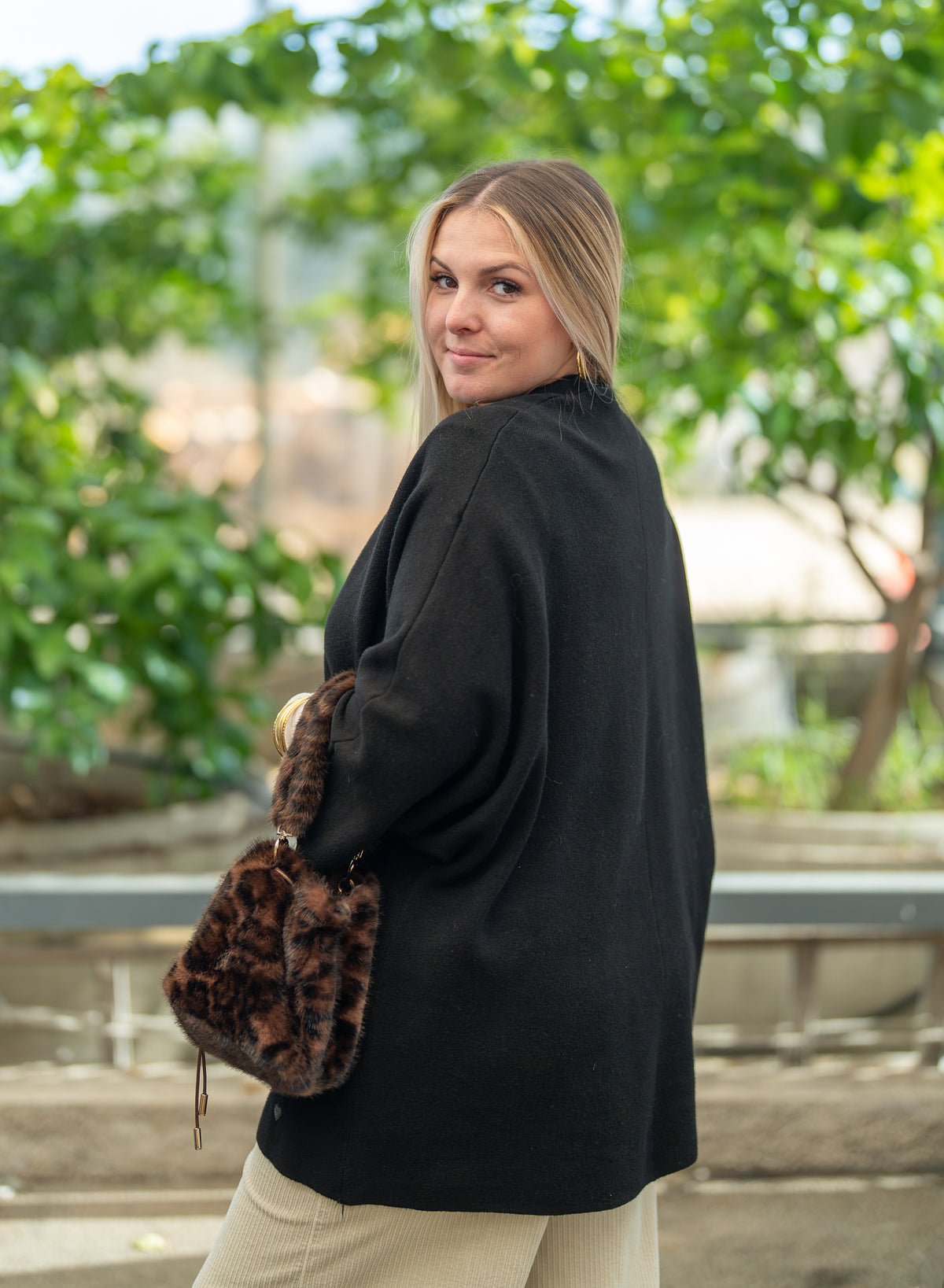 gilet long oversize