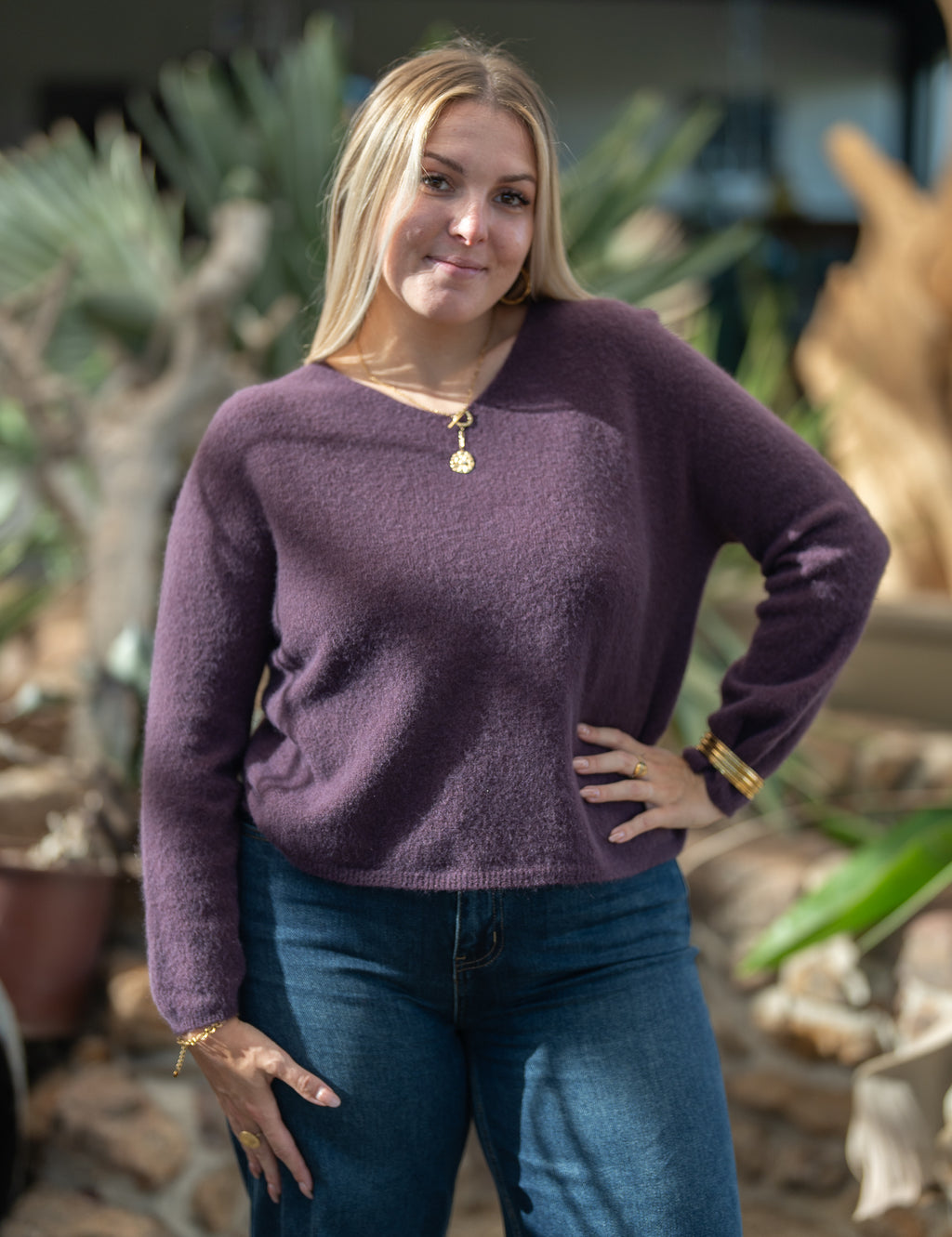 Pull semi épais