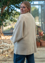 gilet long oversize