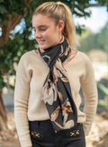 Foulard fleur