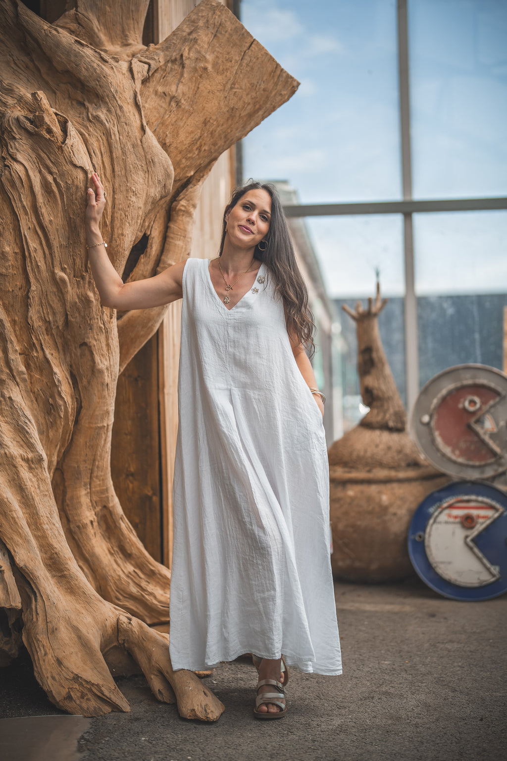 Robe en lin