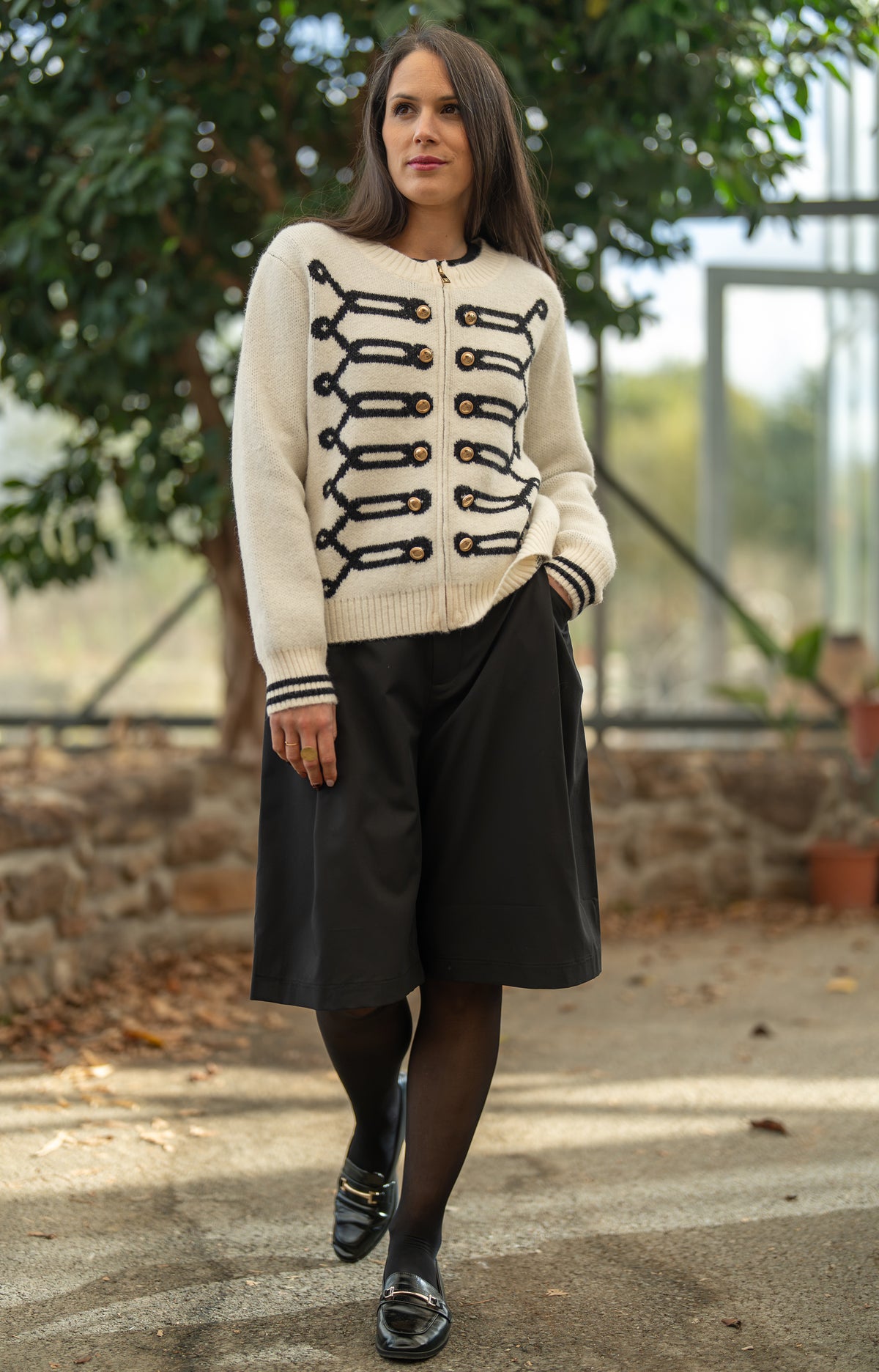 Veste zippée armée