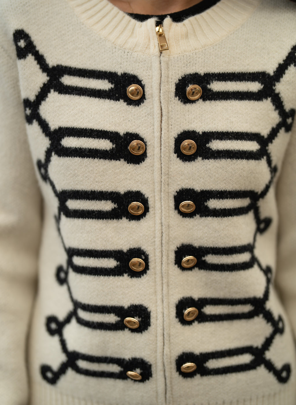 Veste zippée armée