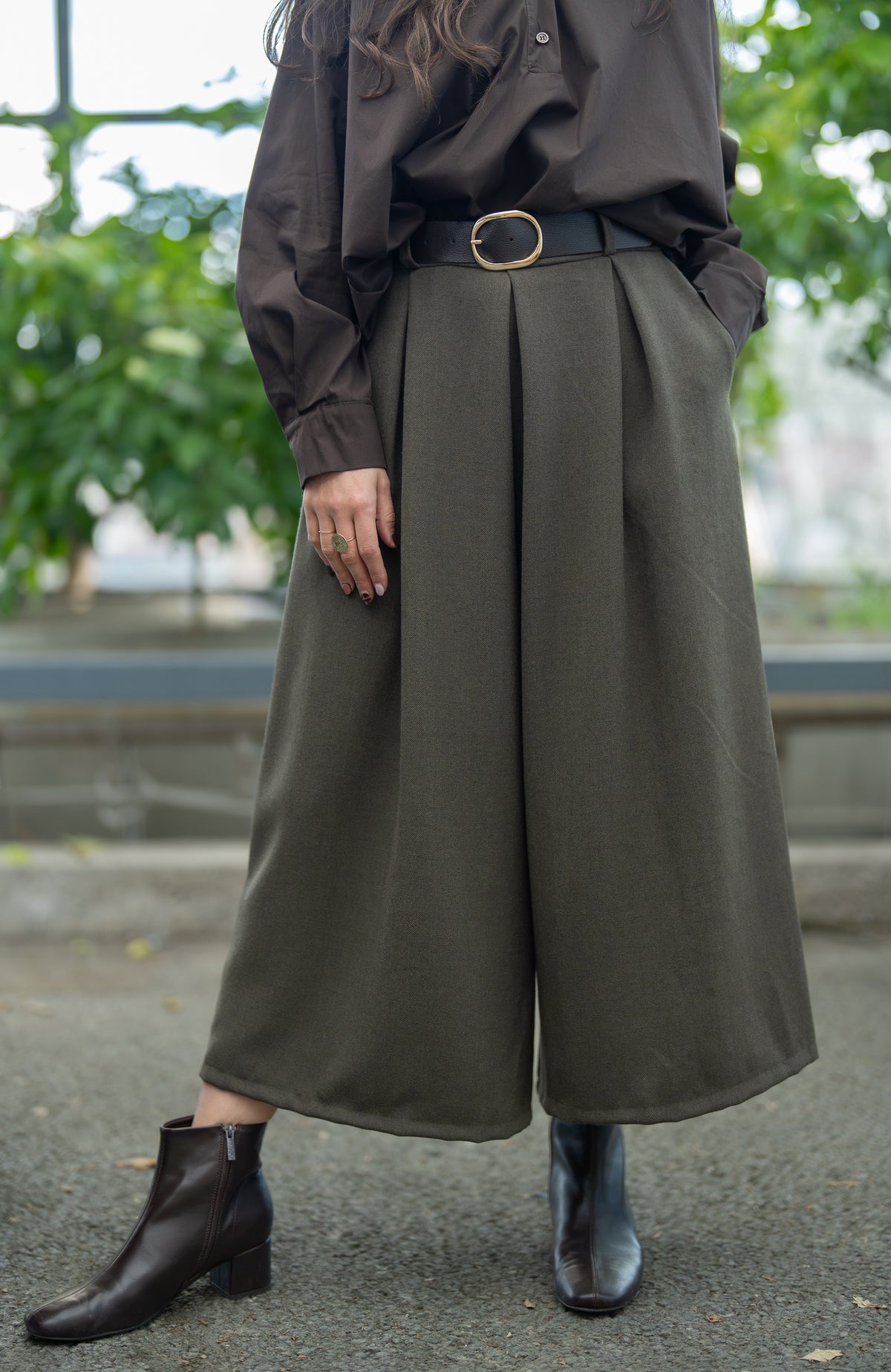 Jupe culotte uni