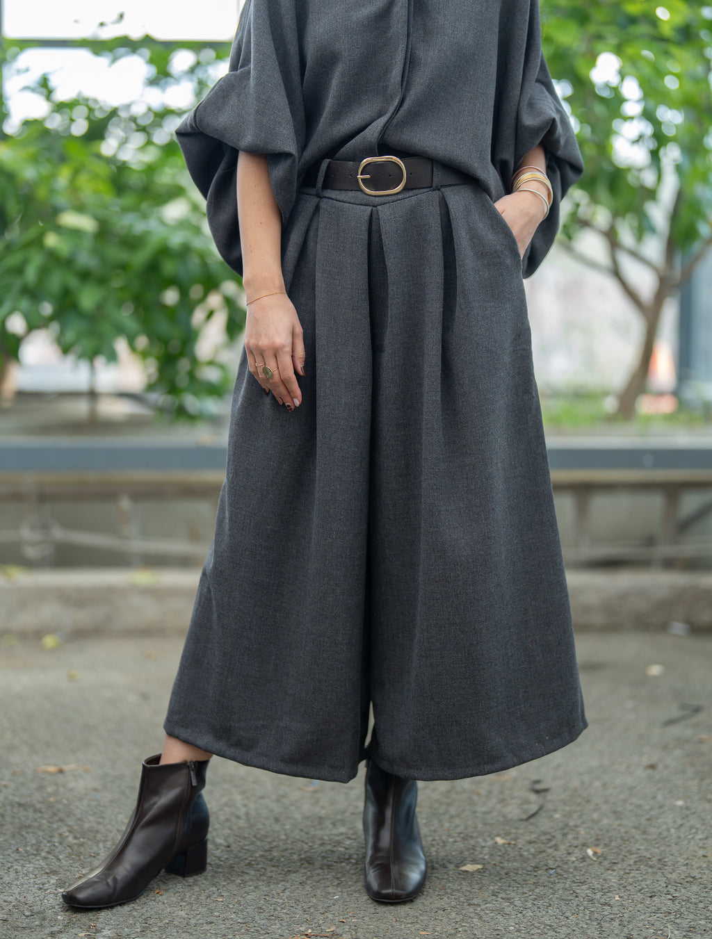 Jupe culotte uni