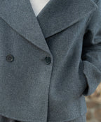 veste courte laine