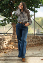 Chemise à carreaux