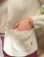 Veste blazer maille