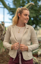 Veste blazer maille