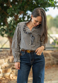 Chemise à carreaux
