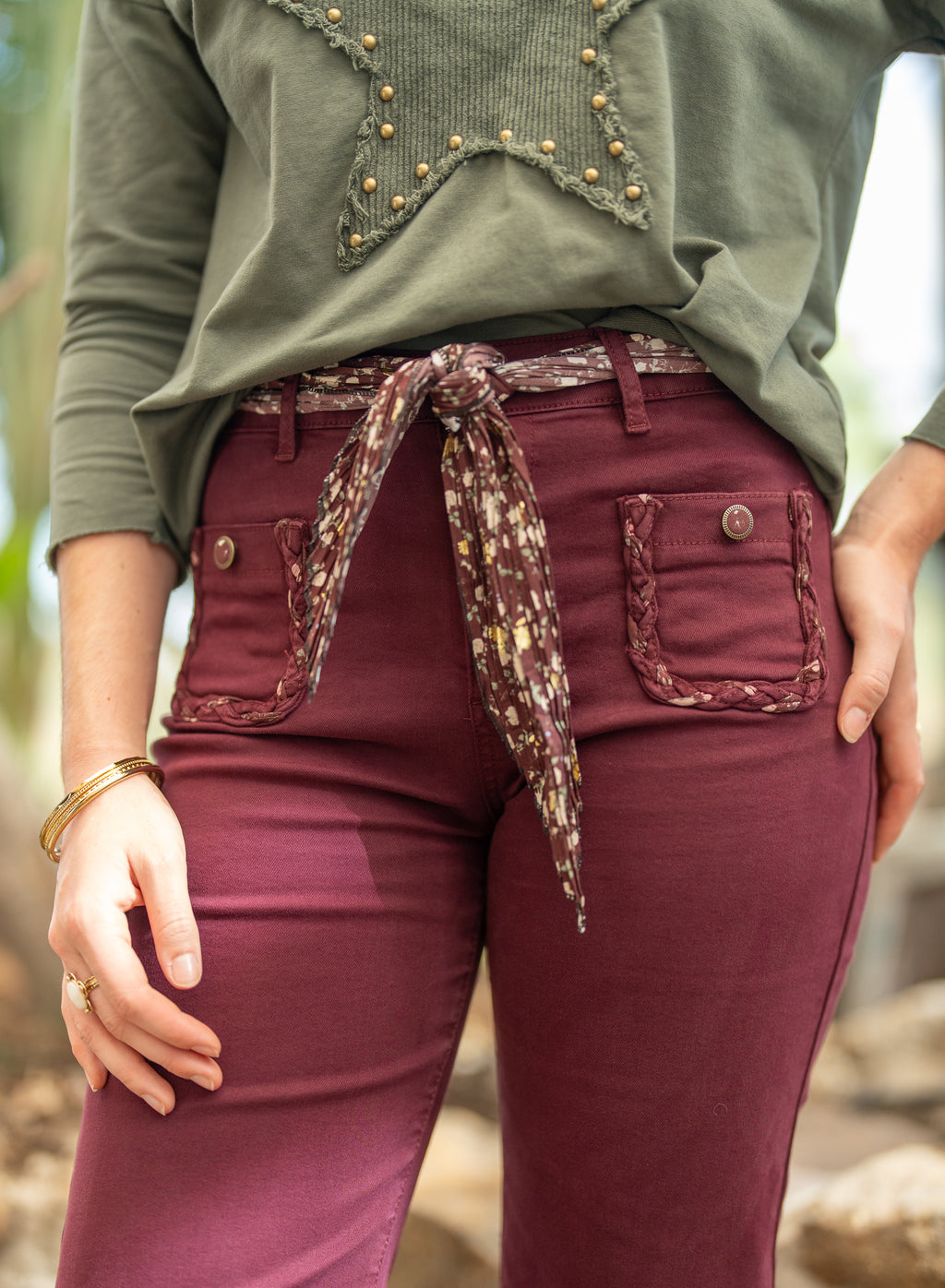 Jean foulard