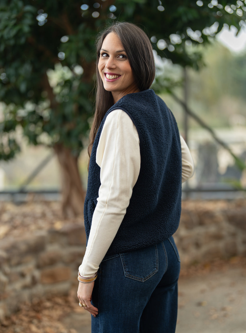 Gilet bouclette sm