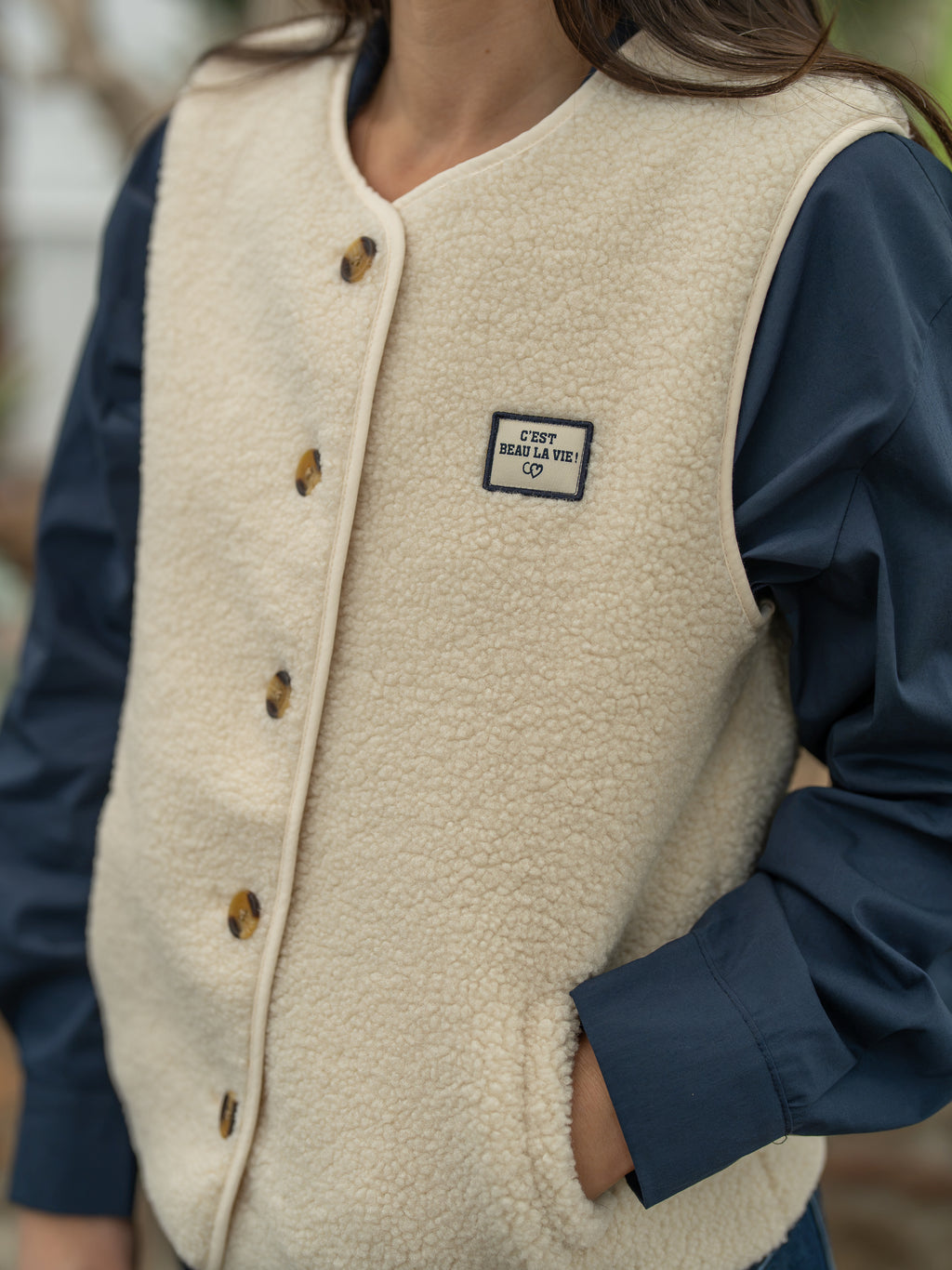 Veste maille