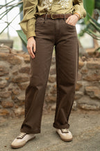 Pantalon barrel