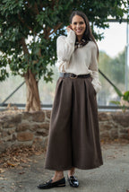 Jupe culotte uni